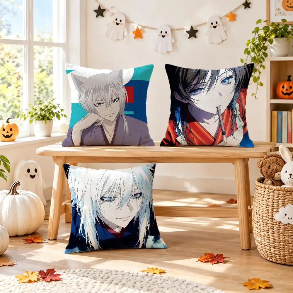 anime Kamisama Kiss Cushion Cover Pillow Short Plush Pillow Comfortable and Fresh Style for Living Room Bedroom Gift