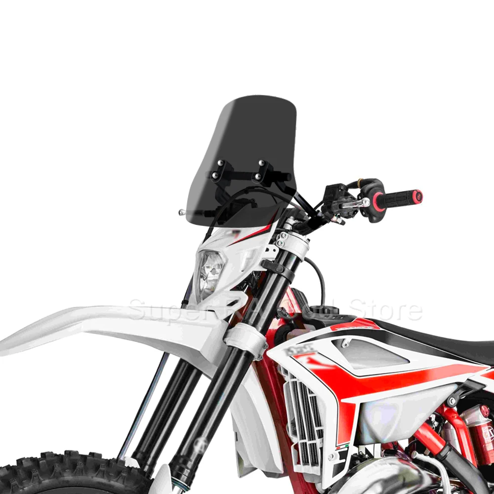 

For Beta RR125 2T Adventure Motorcycle adventure front windshield portable with navigation bracket