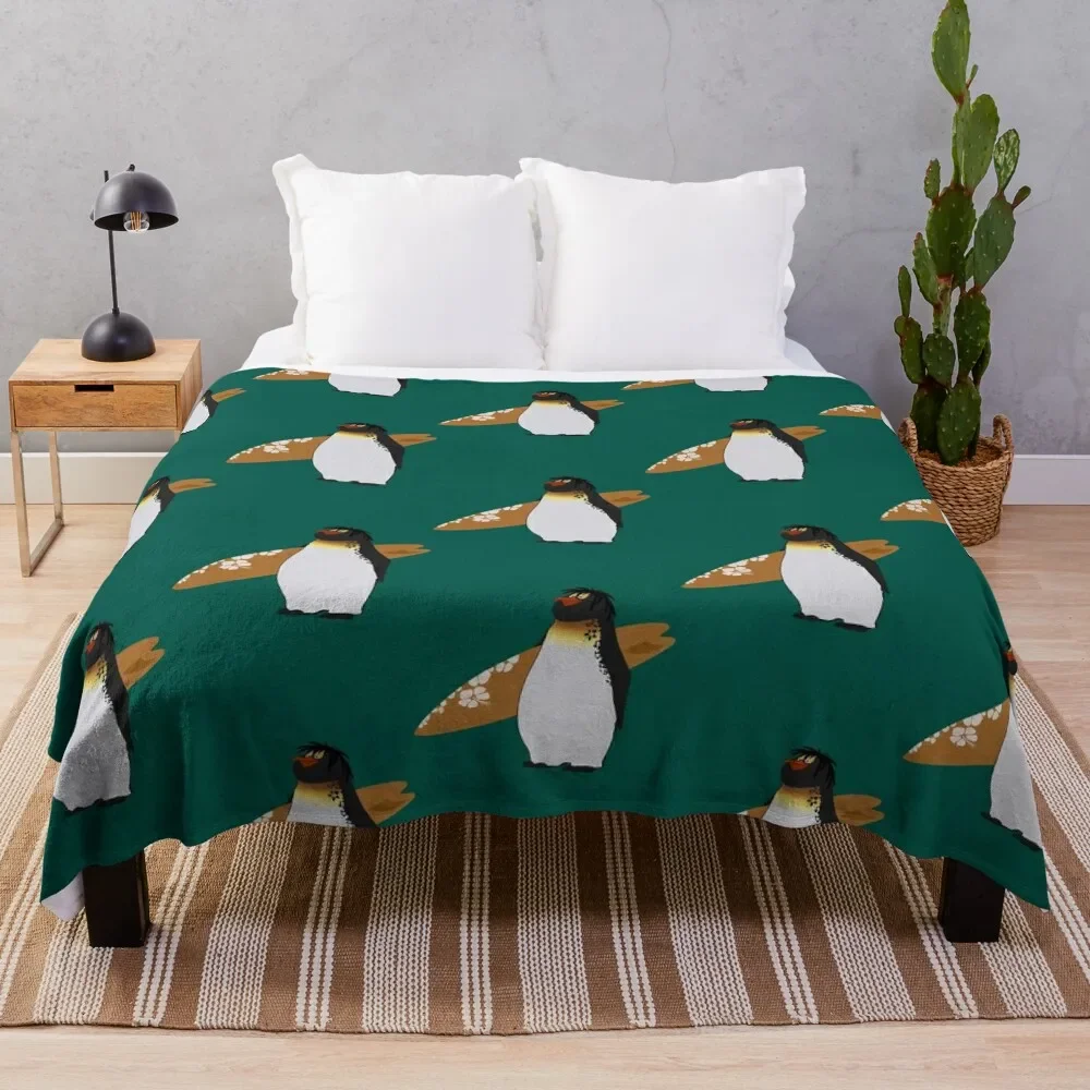 Big Z, surfs up Throw Blanket Soft Plaid Loose Blankets