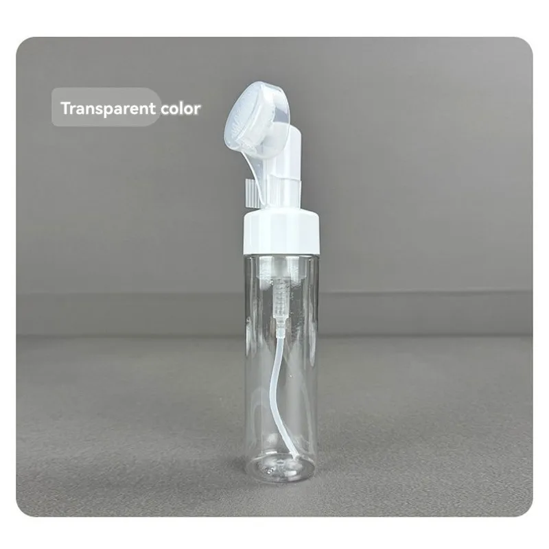 

AT21-For Skincare Compatible 200ML Foam Dispenser Bottle 10PCS With Silicone Brush Head Spray Bottle Outdoor Travel