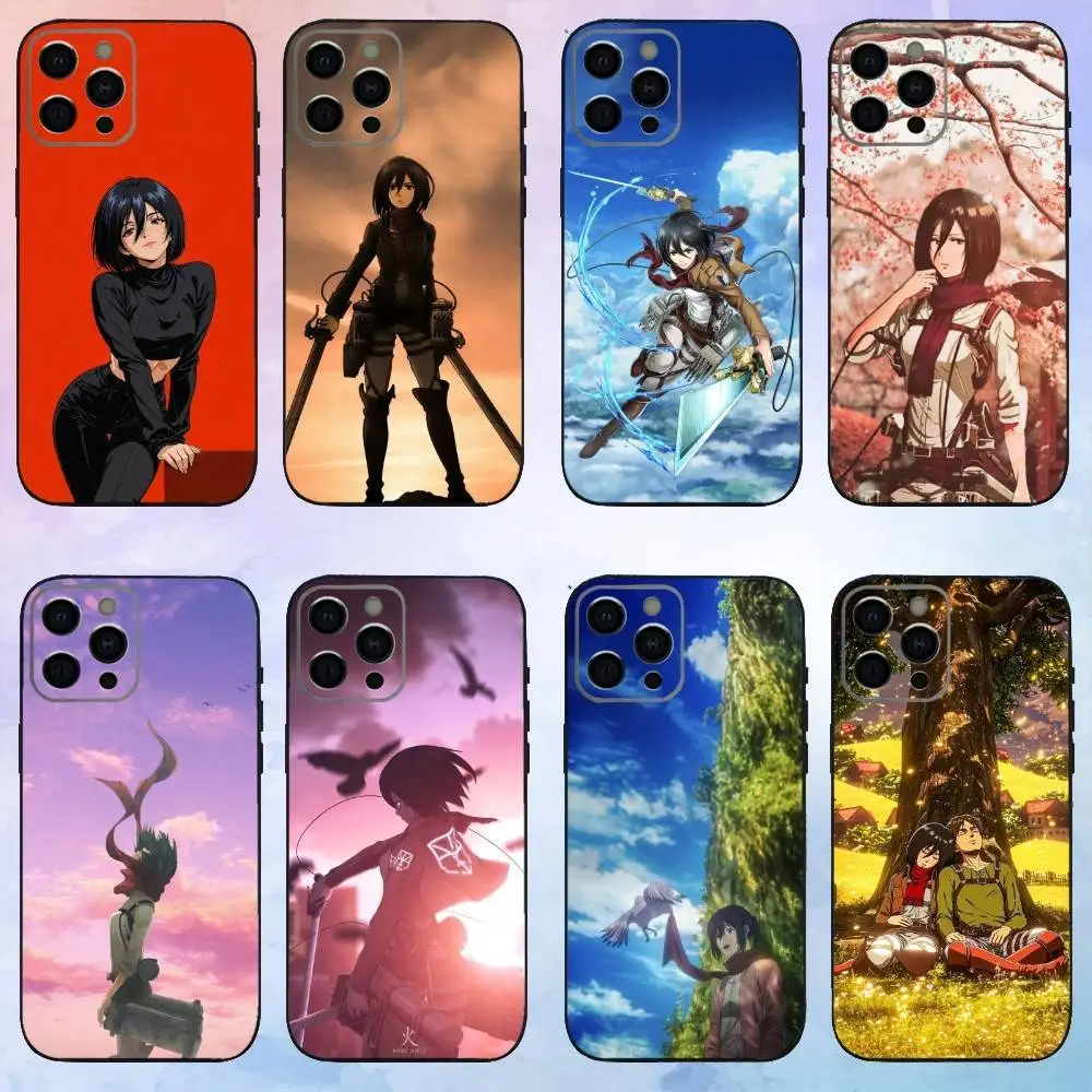 capa-de-telefone-a-attack-on-t-titan-m-mikasa-para-iphone17161514131211-pluspro-max-soft-black-cover
