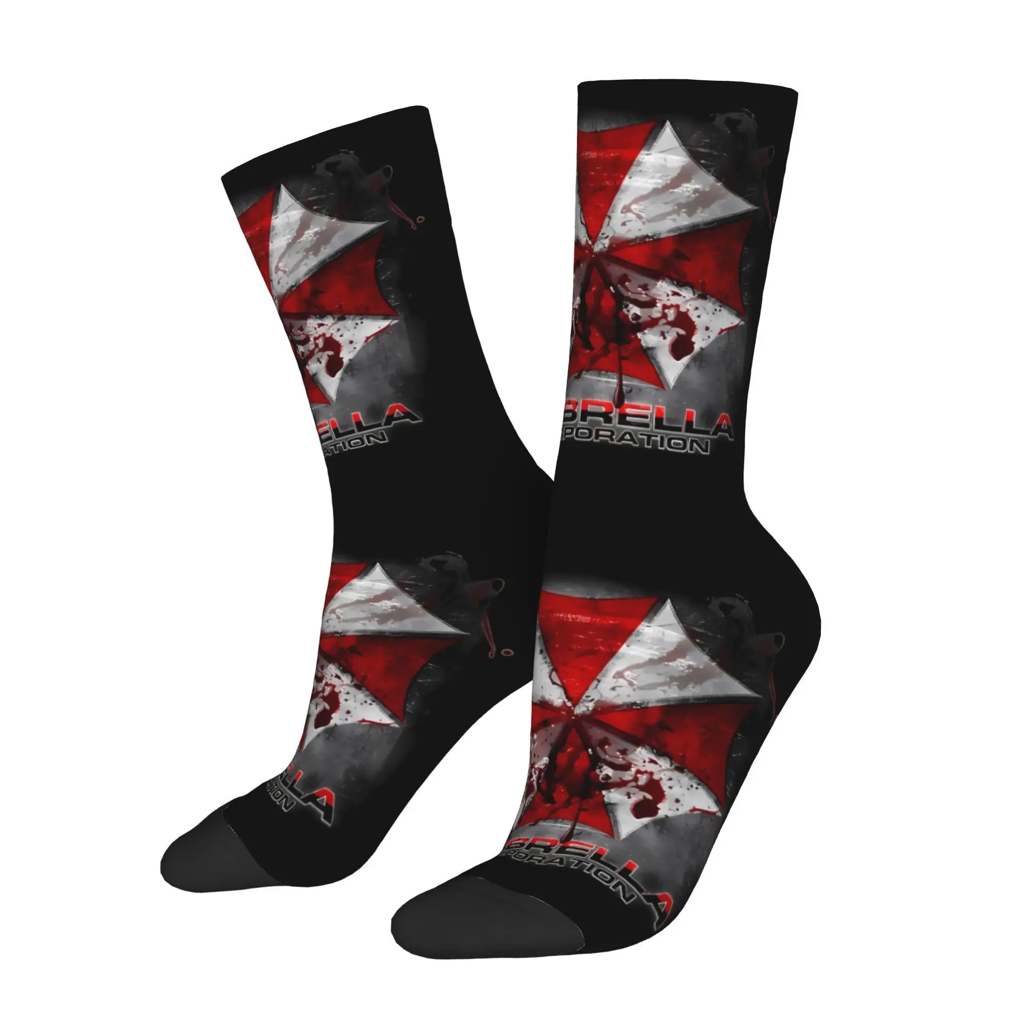 

Happy Men's Socks Umbrella Corporation Vintage Umbrella Corporation Hip Hop Crazy Crew Sock Gift Pattern Printed