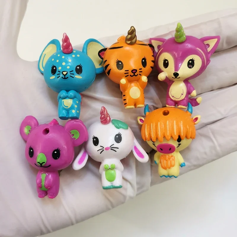 3Pcs Genuine YOT Surprise TOY Pop Double Animal Pet Unicorn Figure Model Ultra Rare Limited Collection Gift For Kid Boy Girl