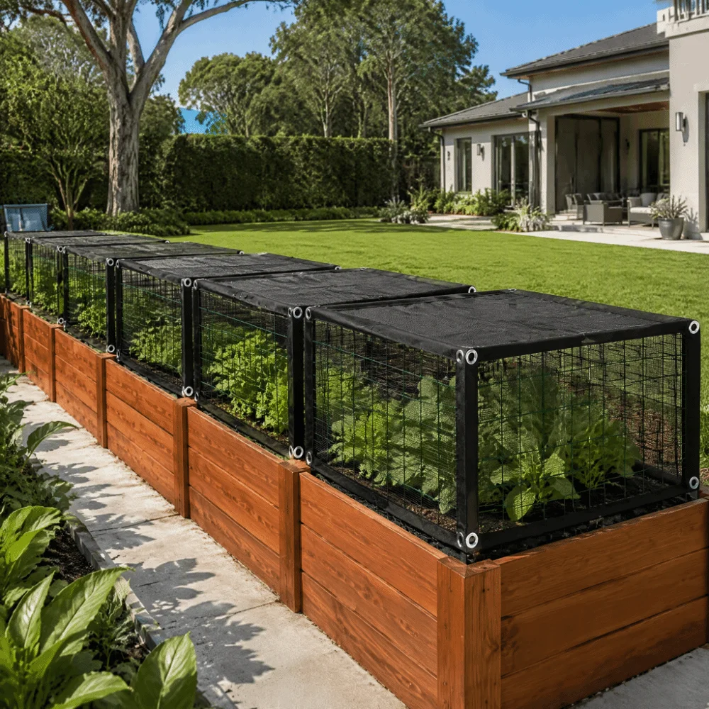Rainproof Plant Protection Cover Thermal Insulation Sunshade Green Plant Insulation Canopy Design Summer Protection