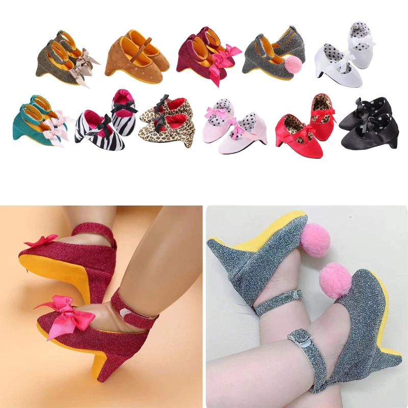 New Infant Newborn Soft Soles Bow Dotted High Heels Shoes 1 Pair Photo Props for Little Baby Girls Memorial Photos Dropshipping