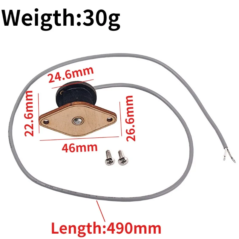 لاقط آلة معدنية أحادية السلسلة مصنوعة يدويًا احترافية متينة ومنخفضة الضوضاء ملحقات آلة موسيقية لاقط سلسلة واحدة