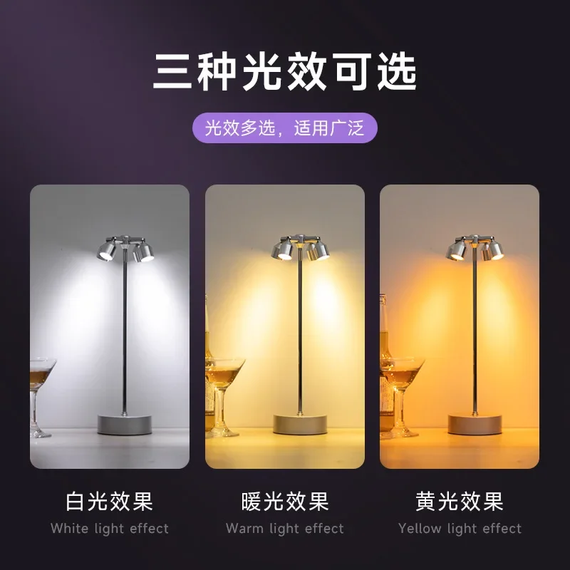 

LED camping light Outdoor charging camp light Hand lamp tent lamp decorative atmosphere table lamp camping simple lamp