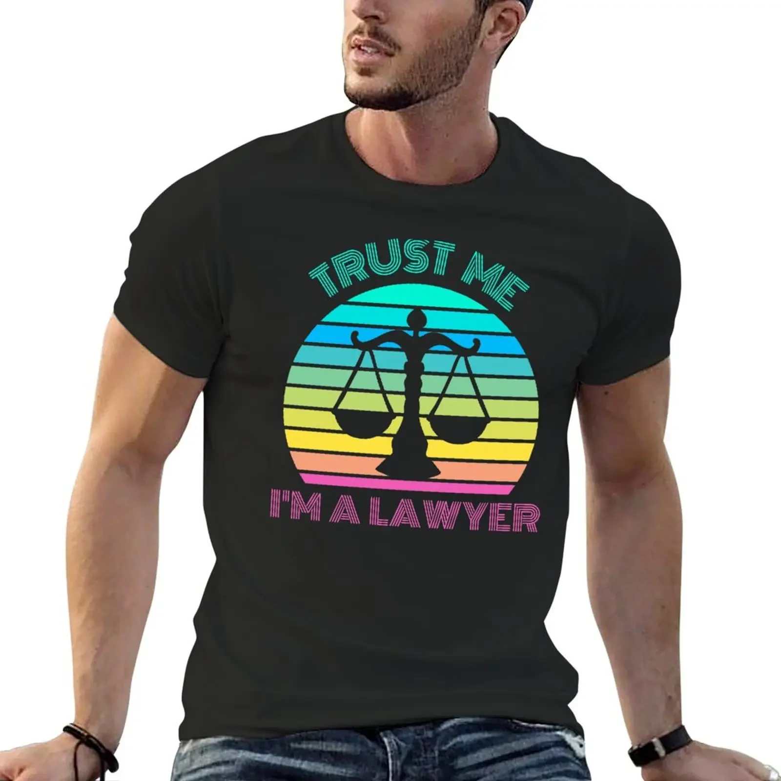 

Trust me I'm a lawyer T-Shirt sweat new edition plus size clothes mens big and tall t shirts