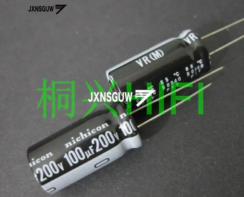 

20PCS/lot original new NICHICON VR 200V100UF 12.5X25MM 100UF 200V Aluminum electrolytic capacitor 85c free shipping