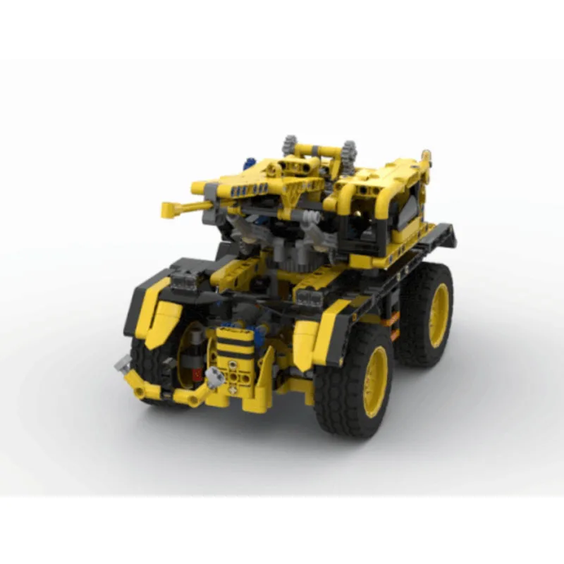 MOC-271416 Farm Agriculture All-Terrain Crane Building Block Set 745 Parts  Adult Birthday Custom Educational Toy Gift