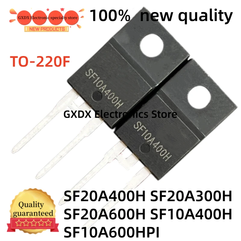 10-20-30 piezas 100% nuevas SF20A400H SF20A300H SF20A600H SF10A400H SF10A600HPI TO-220F Envío rápido Garantía de la mejor calidad