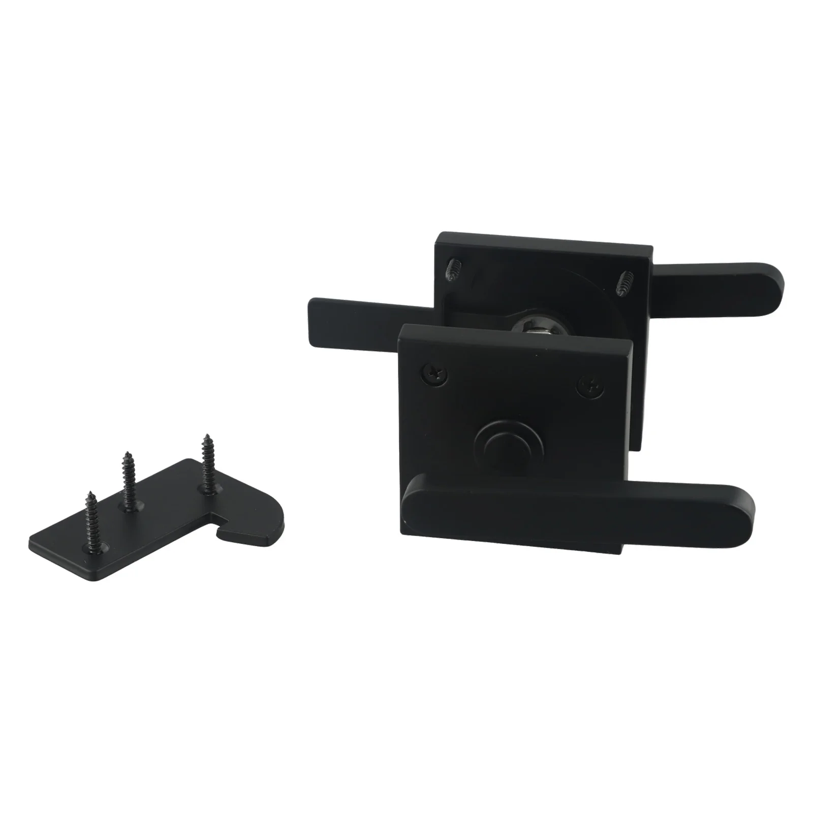

19*14*6CM Garden Door Latch Double Sided Latch Convenient Handle Flip Door Latch Heavy-duty High-quality Aluminum