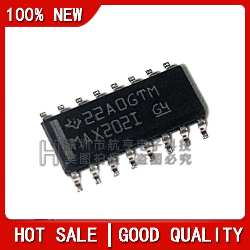 10PCS/LOT New Original MAX202IDR Silk Print Max202i SOP-16 120KB/S RS-232 interface chip IC