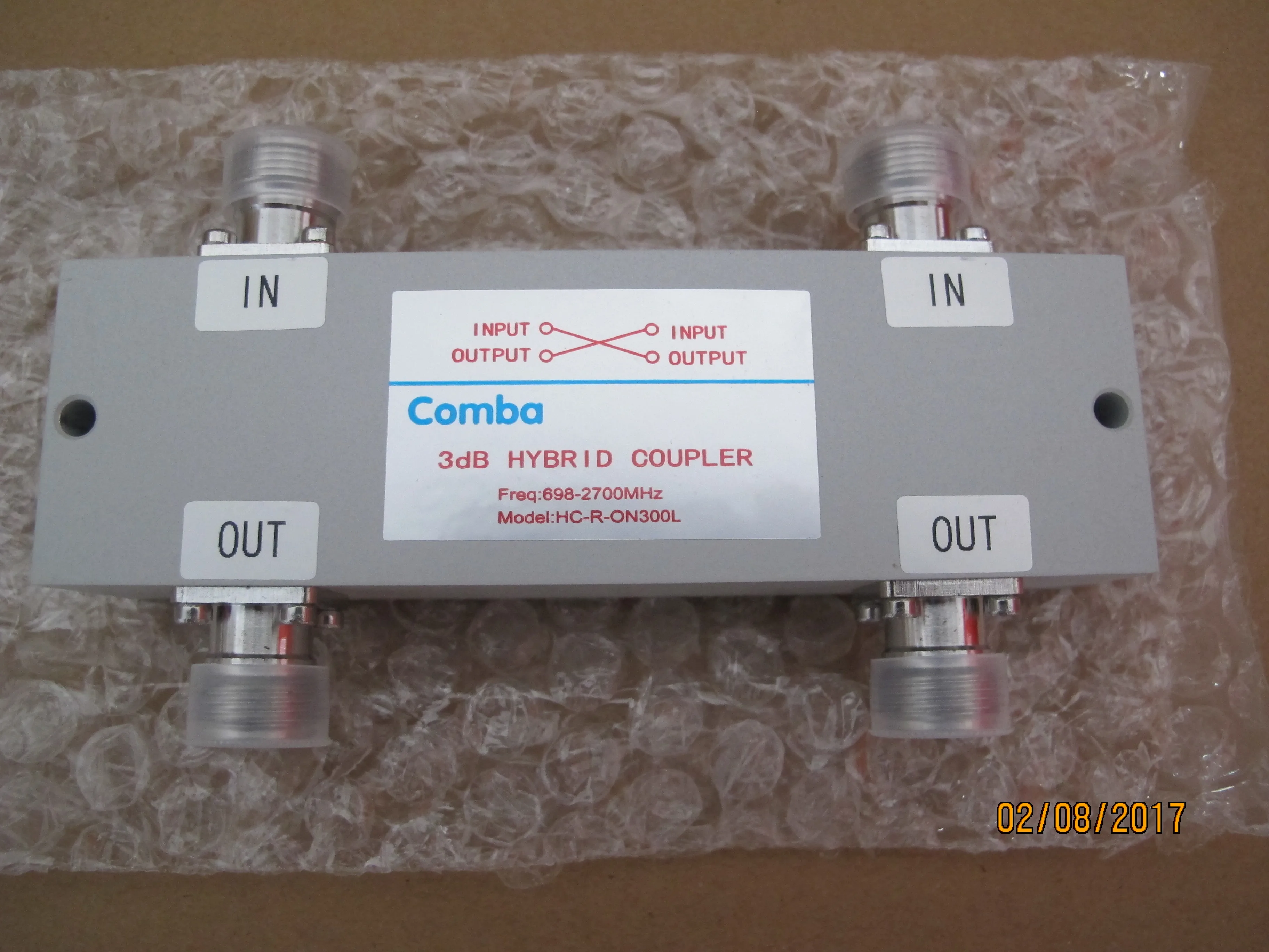 Connecting cable 3db two in two out 698-2700 4G dedicated, high quality -150dbc