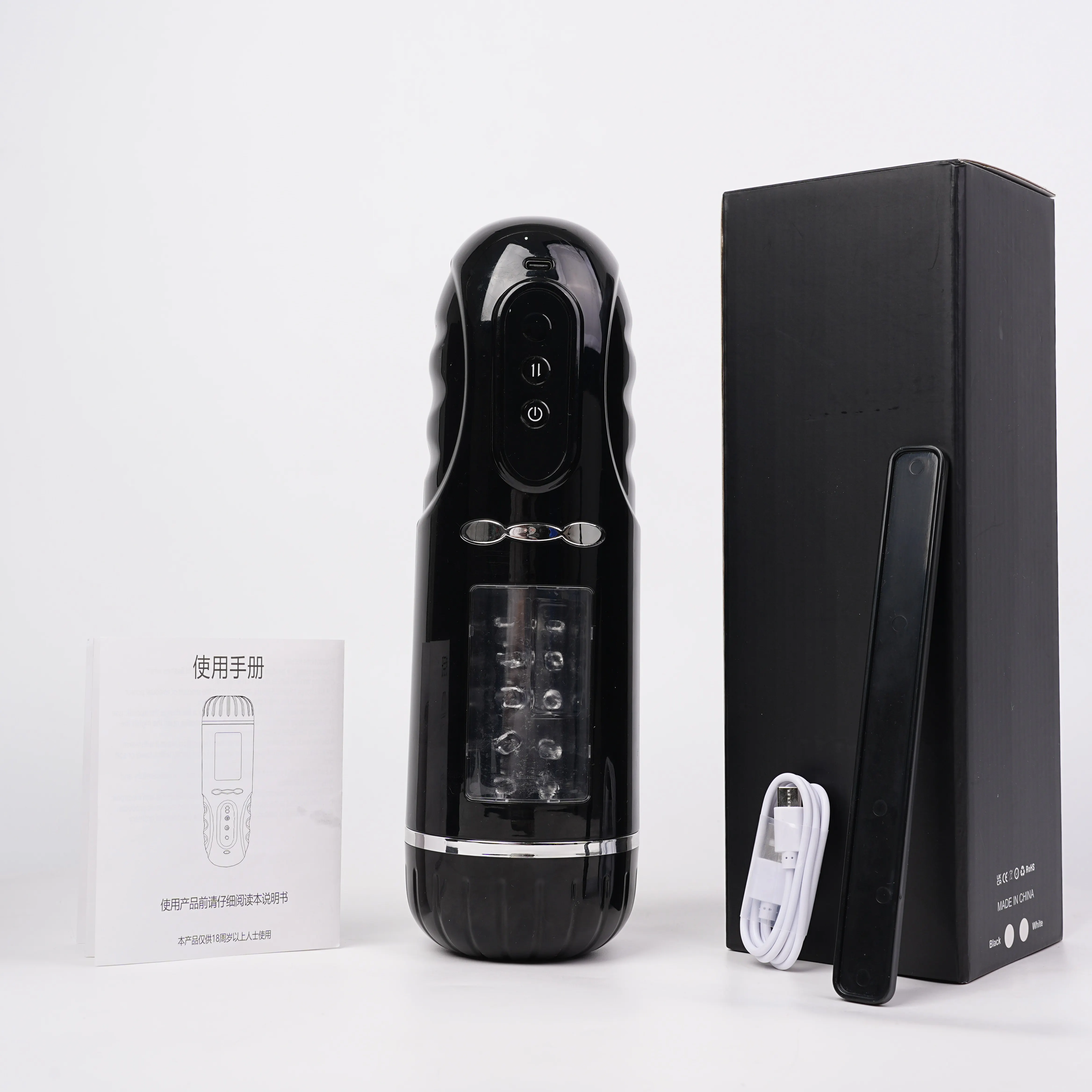 Automatic Masturbator for Men Sucking Vibrating Real Pussy Blowjob Machine Male Sex Toy Men Masturbation Cup Adult Goods for Men