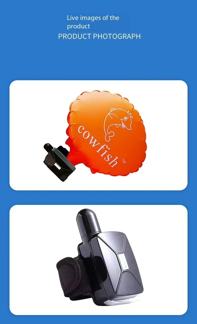 جهاز تعويم آمن للسباحة، سوار معصم ذاتي التوفير مضاد للغرق، وسادة هوائية مخصصة #3