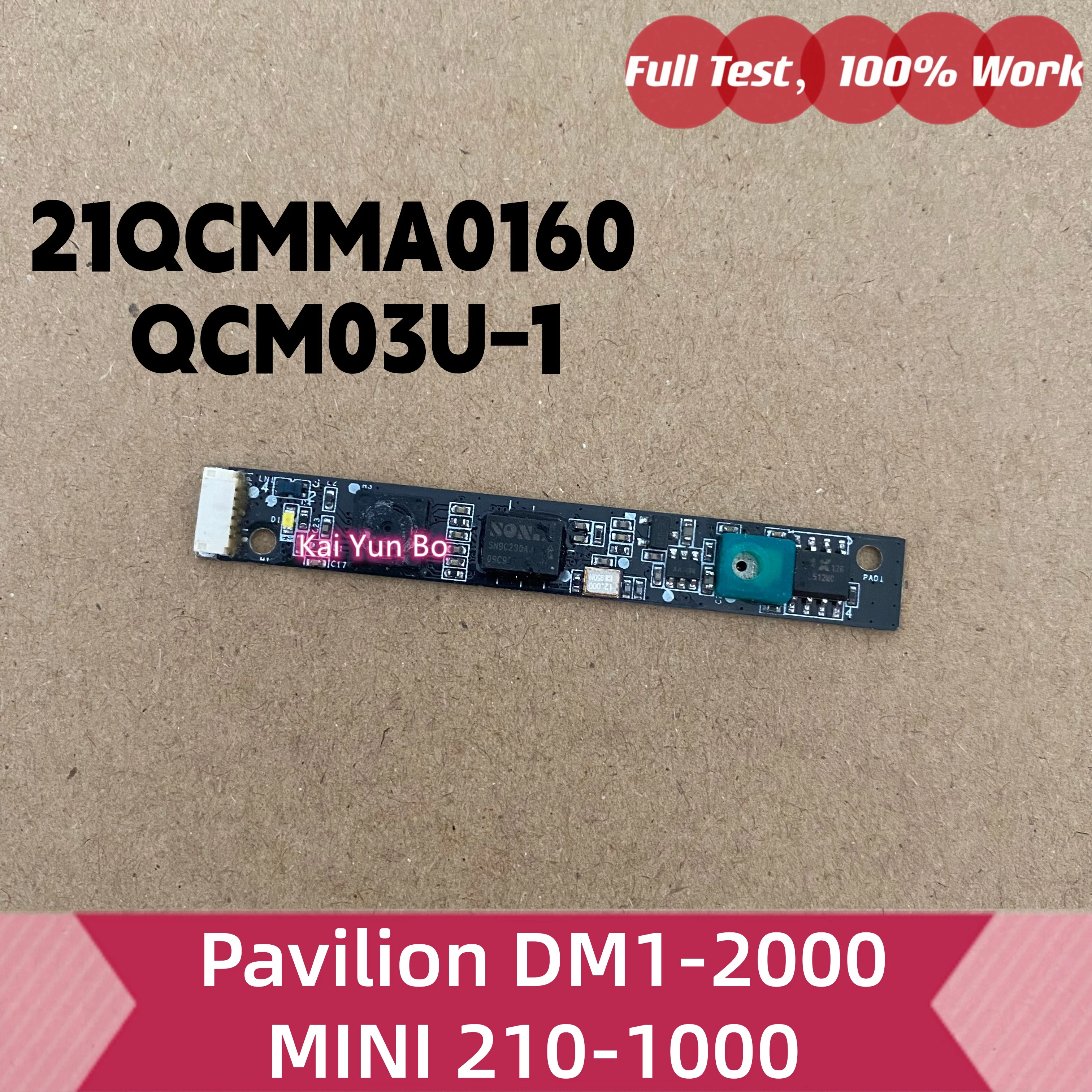 Módulo de Cámara Web para Portátil HP Pavilion DM1-2010NR DM1 DM1-2000 MINI 210-1000 MINI210, 21QCMMA0160 QCM03U-1