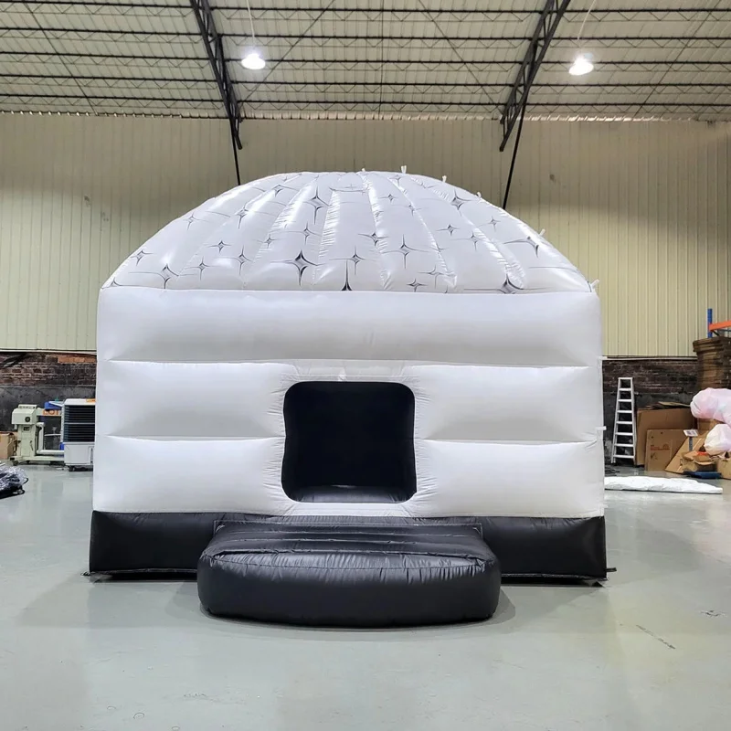 Music Dance Party Inflatable Disco Bouncer Disco Dome Bouncy Castles for Adults Kids