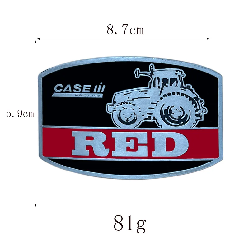 Hebilla de cinturón de tractor vaquero occidental