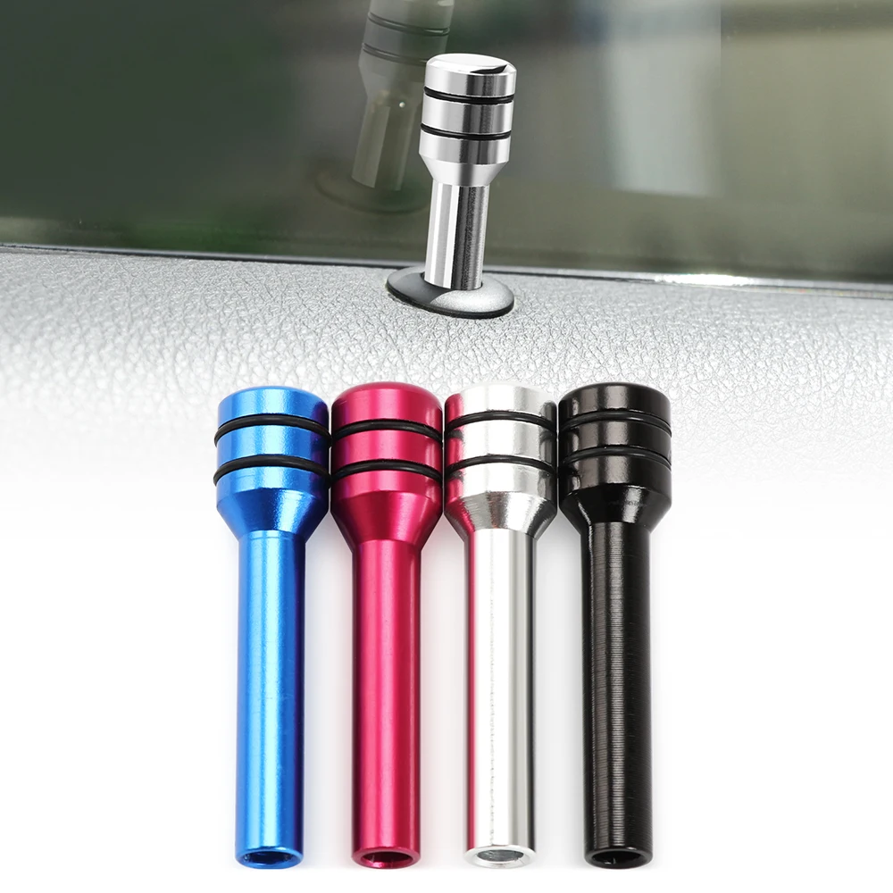 2X Aluminum Alloy Auto Car Security Door Lock Pins for M BMW F10 F20 F30 X6 M2 M3 M5 M6 F01 F02 F07 E71 F87 Z3 Z4 G30 E89 3 Seri