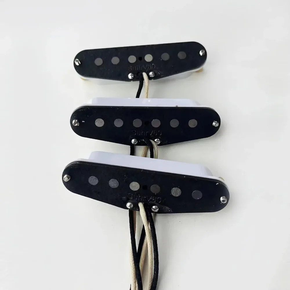 Shop Bo-Hong Store-V60 SSS Single Coil Handwound Guitar Pickups  Alnico 5 Musical Instruments Accessories-for Guitar EquipmentAc