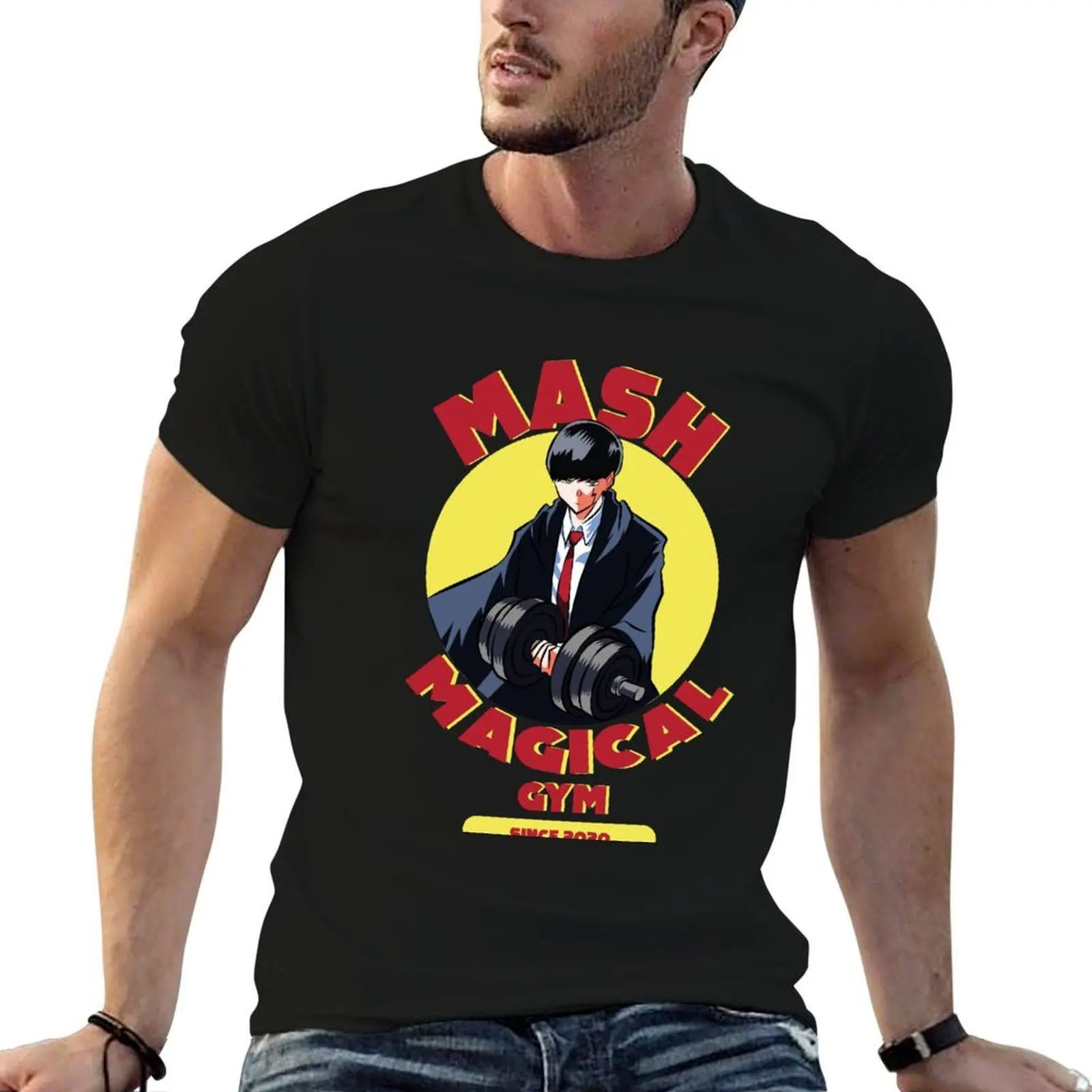 MASHLE: MAGIC AND MUSCLES (MASH MAGICAL GYM) T-Shirt Holiday Casual Short Sleeve Top