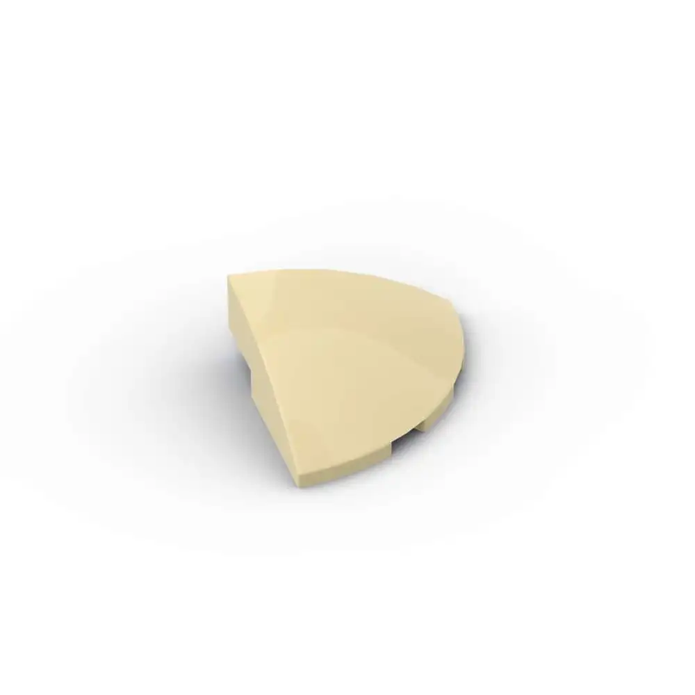 MOC 10 قطعة جزء الطوب 1624 76797 منحني 3x3 الزاوية المستديرة اللبنات مجموعة المنحدر الربع لغز DIY بها بنفسك لعبة الأطفال هدية عيد ميلاد #5