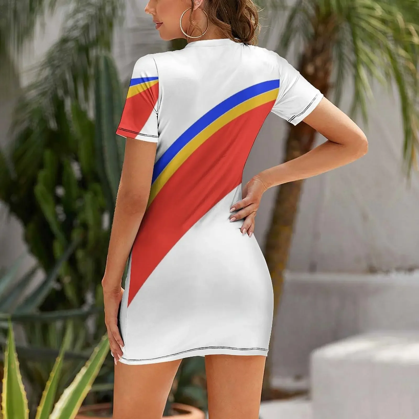 Captain Eo Design Short-Sleeved Dress dresses korean style dresses for prom ladies dresses for women 2025 Dress