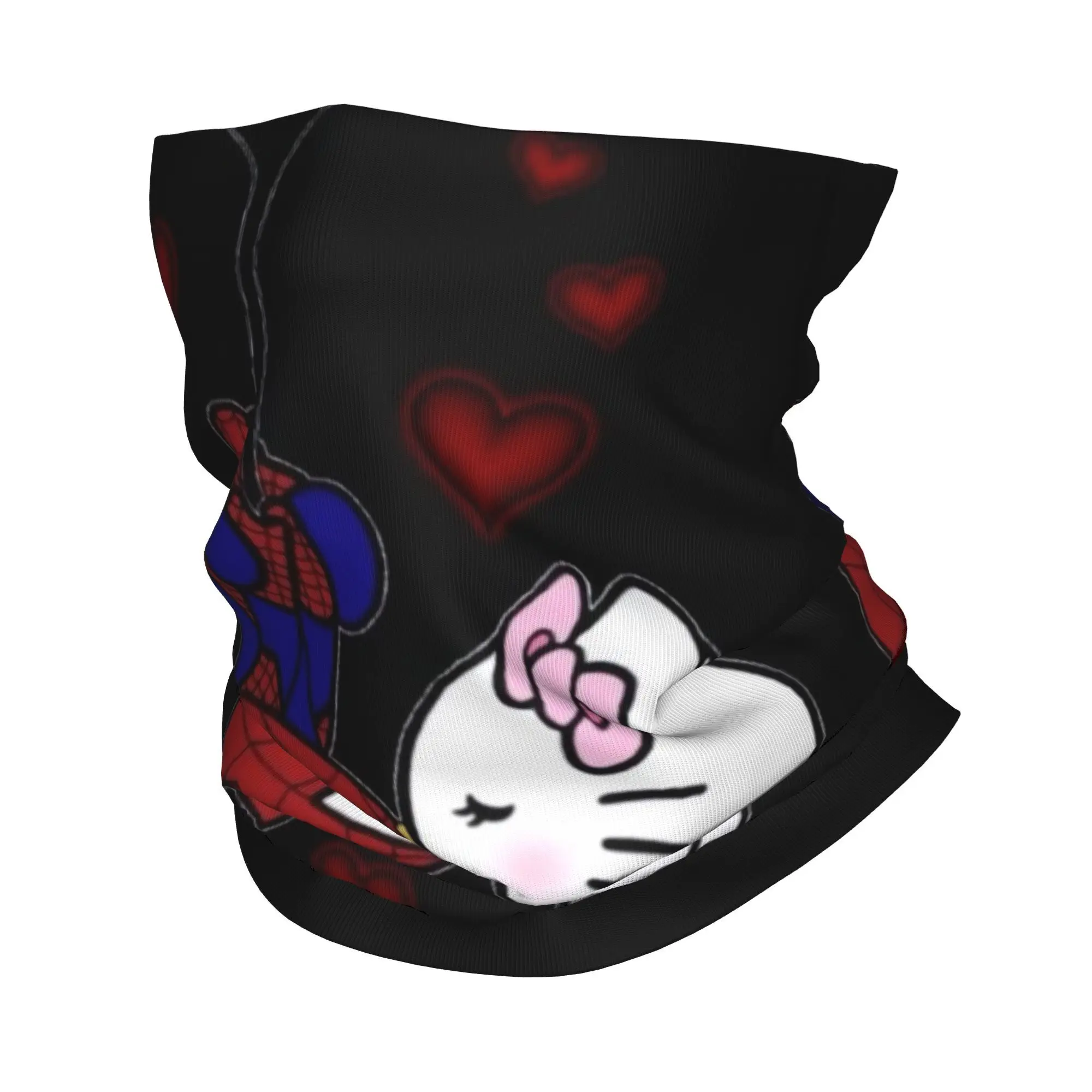 

Custom Spiderman Cobweb Neck Gaiter Women Men UV Protection Winter Anime Hero Bandana Scarf for Cycling