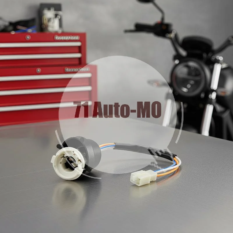 BA20D Motorcycle Headlight Connector Adapter 1/2Pcs High Quality Lamp Bulb Socket Base for Motorbike Maintenance