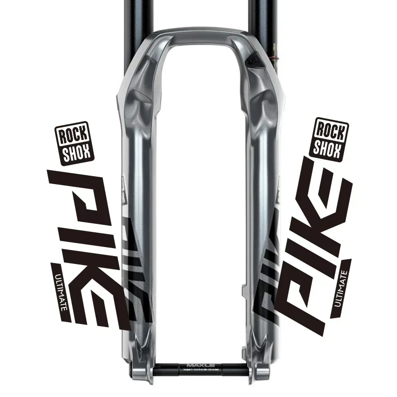 ROCKSHOX PIKE ULTIMATE Fork Decal Stickers, MTB Front Suspension Graphic Vinyl Accessories, No-Cover Style