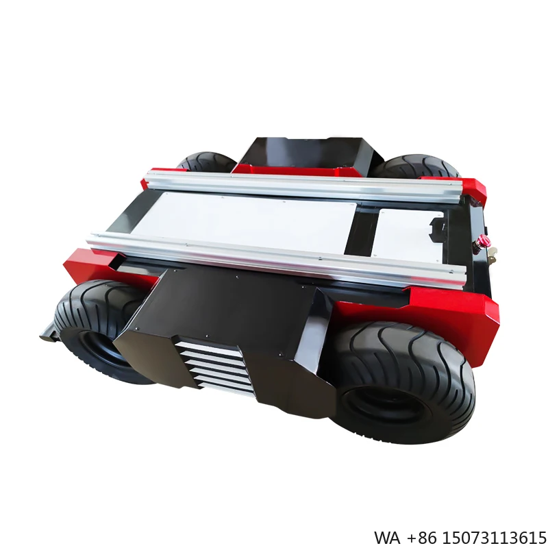 Factory Supply 4WD Autonomous Navigation AGV Robot Chassis, Unmanned Inspection Robotic Vehicle Platform