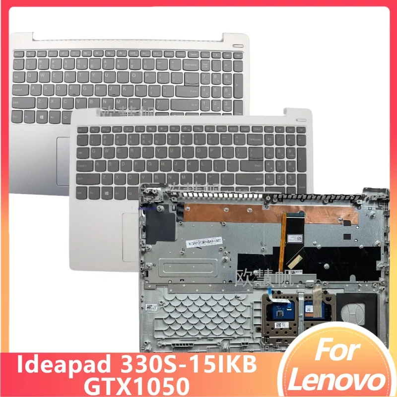 T الولايات المتحدة الإنجليزية لوحة المفاتيح العلوي حافظة Palmrest شل غطاء لينوفو Ideapad 330S 15 15IKB GTX1050 5CB0R34734 5CB0R34829