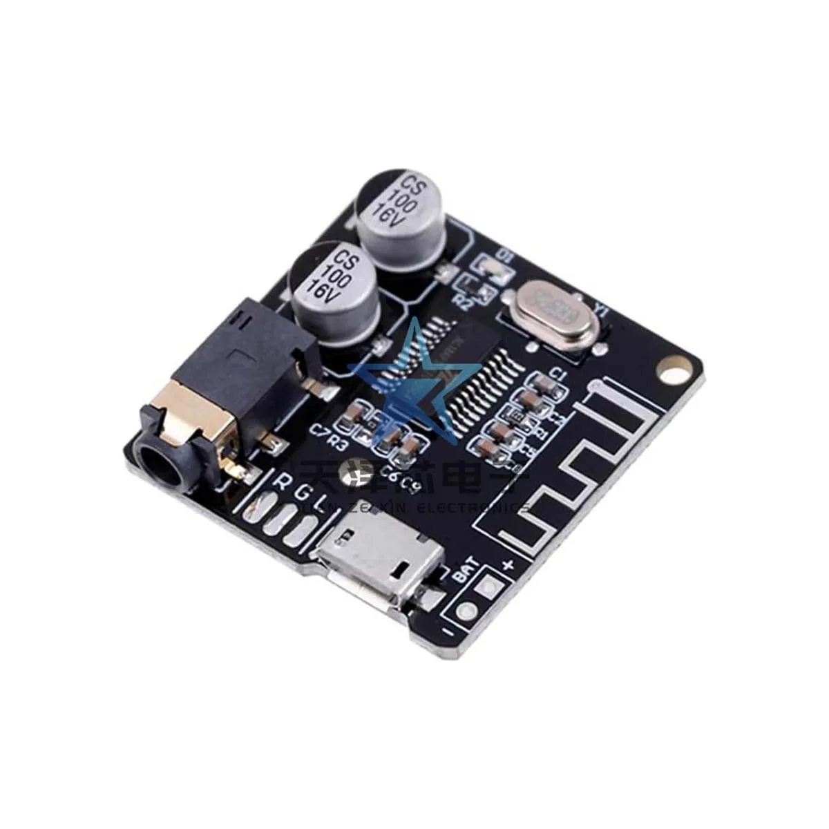 Mp3 Bluetooth 5.0 Decodering Board Lossless Auto Speaker Audio Versterker Board Gemodificeerde DIY Audio Ontvangen 4.1 Module