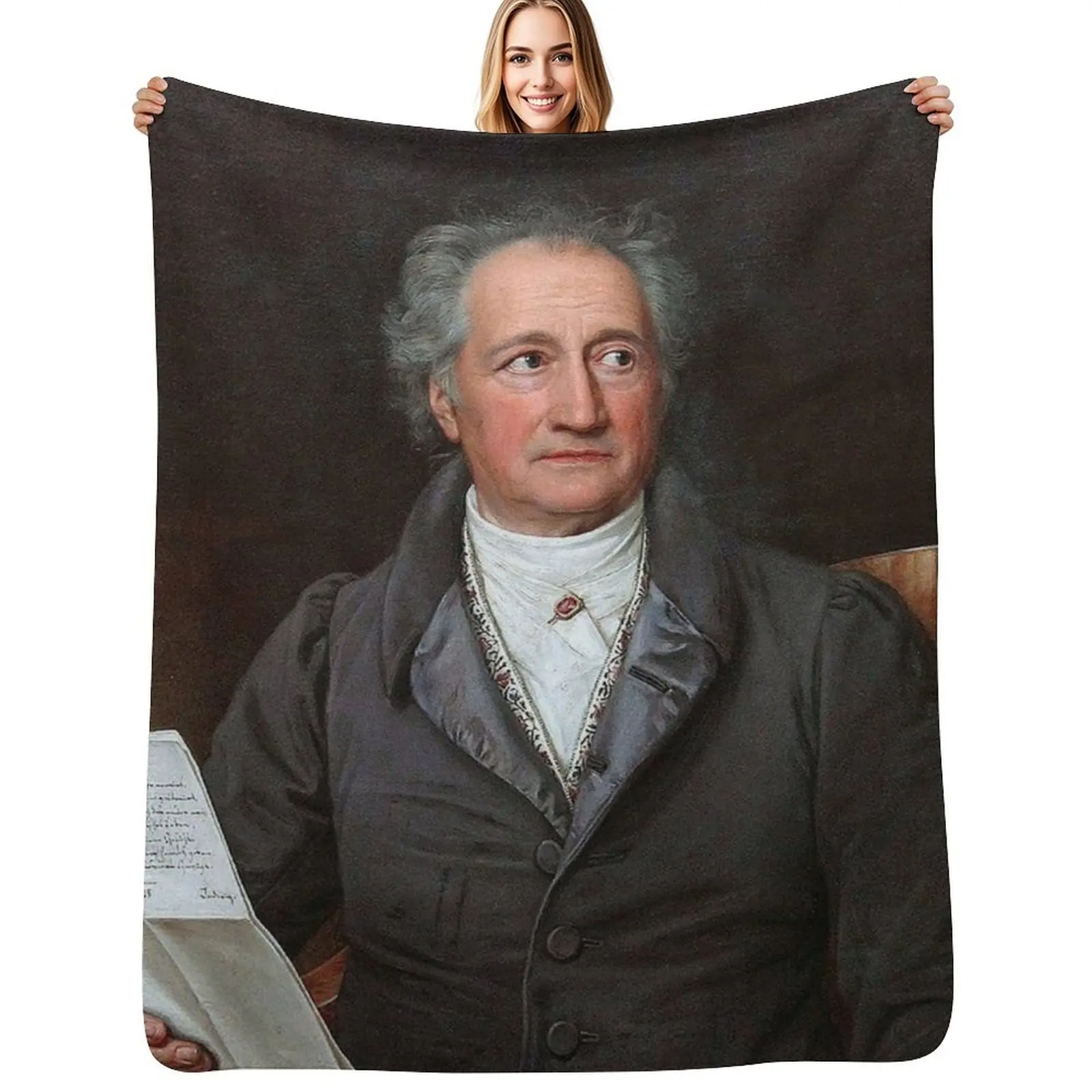 

Плед Johann Wolfgang von Goethe, 1828, компактное теплое одеяло для автомобильных поездок