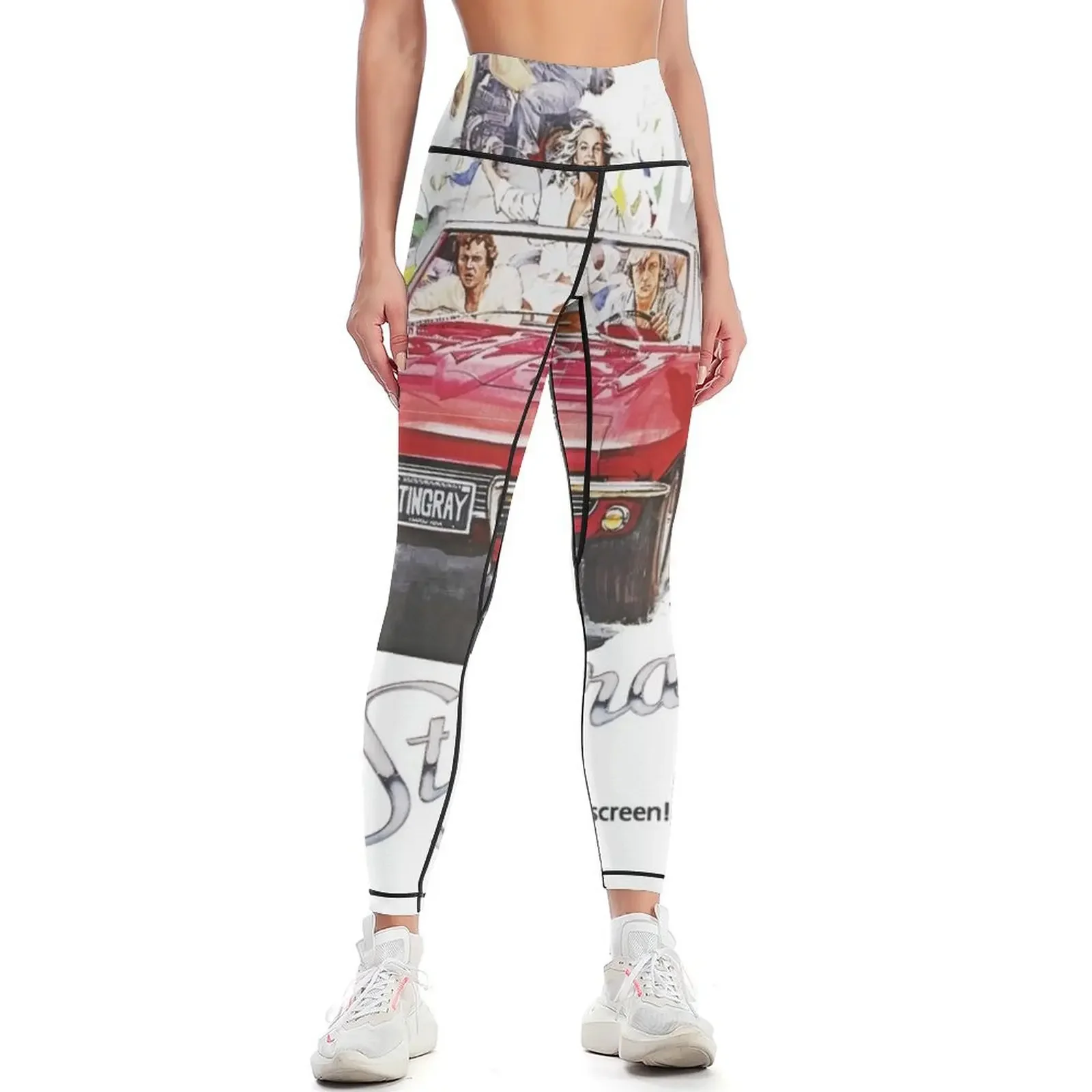 

Спортивные леггинсы Stingray для женщин, облегающие, для фитнеса, 2025, с эффектом пуш-ап