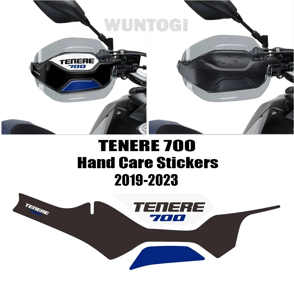 

For Yamaha Tenere 700 T700 T7 Motorcycle Hand Protection Stickers Handguard Protection Scratch Resistant TENERE 700 2019-2023