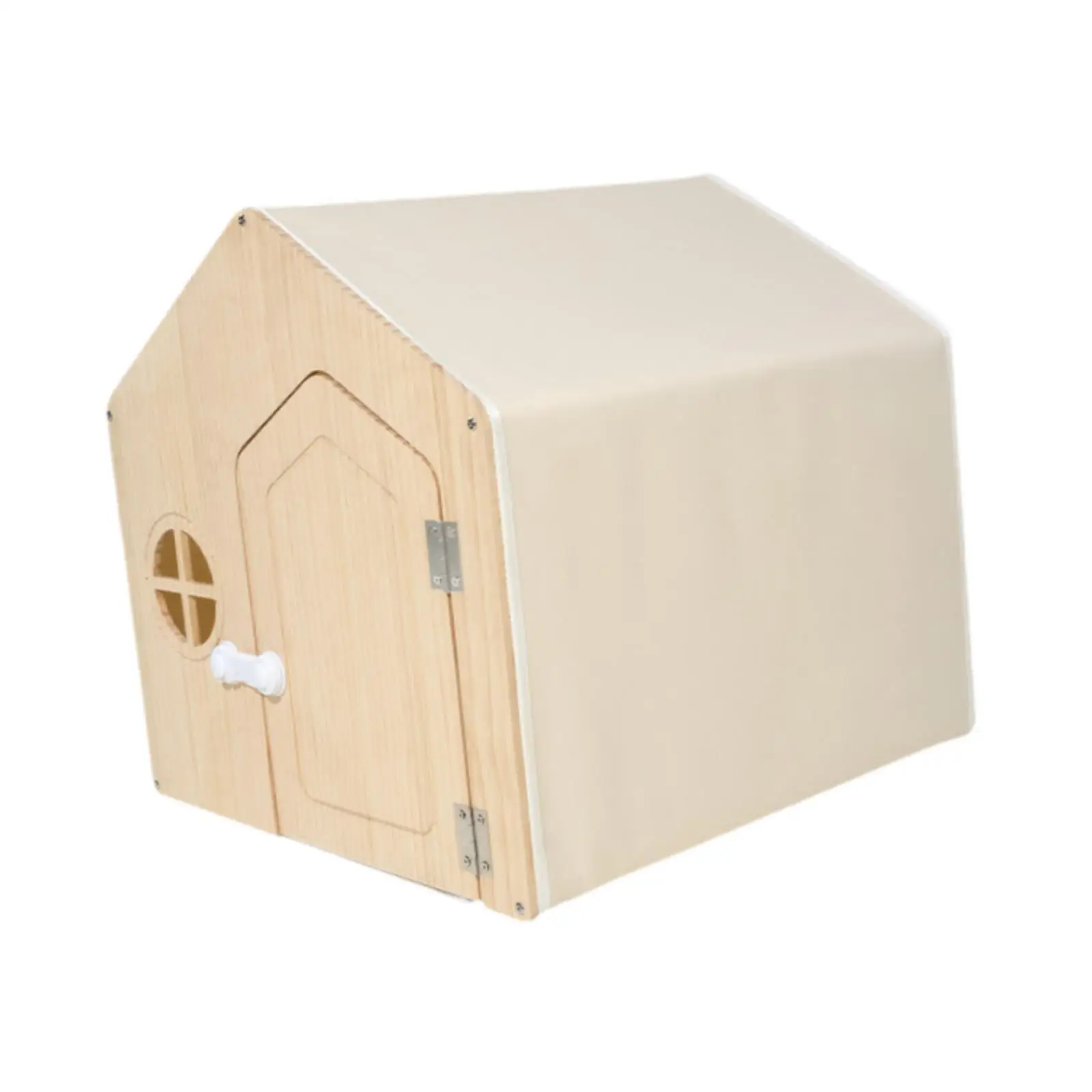 Wooden Cat House Pet Supplies Premium Practical Sturdy, Pet Accessory, Indoor Use, Durability Easy Assembly Cat Shelter