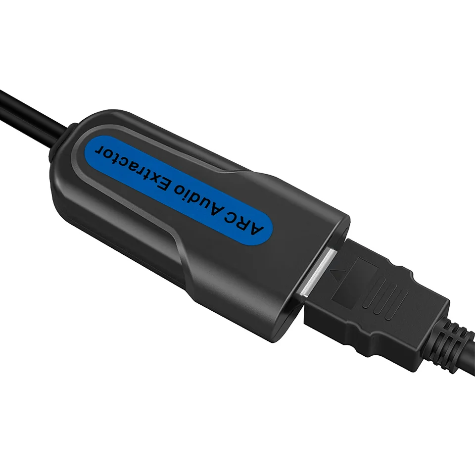 HDMI ARC eARC Audio Extractor HDMI-Compatible to SPDIF Optical TOSLINK Stereo Out Splitter Adapter Audio Converter