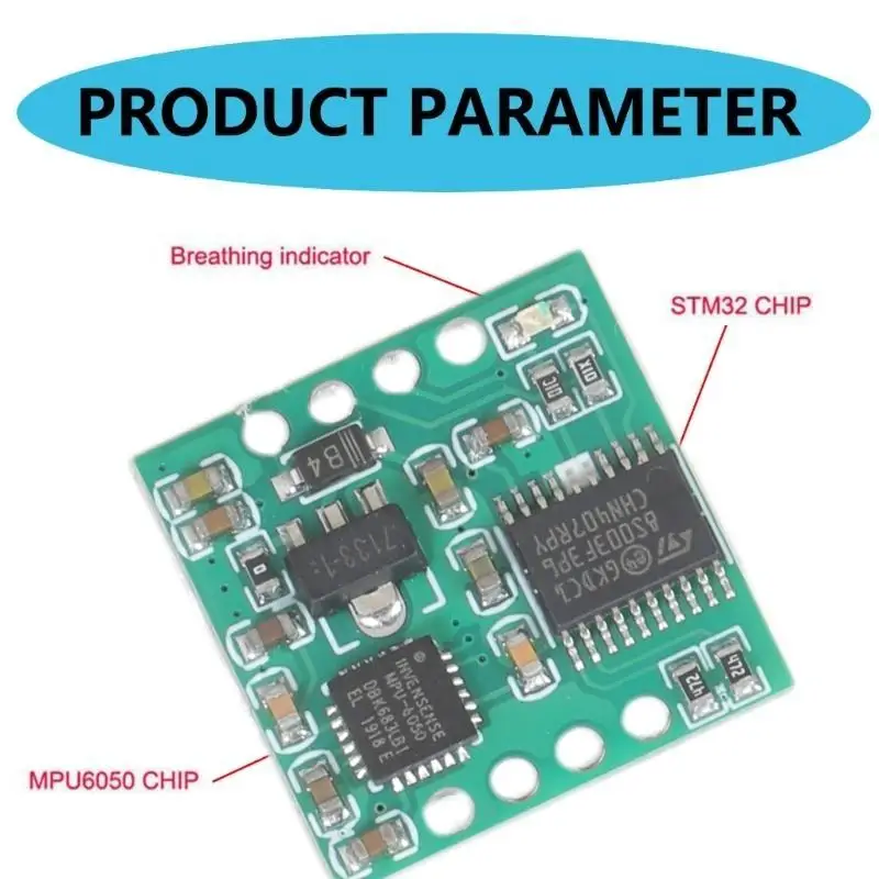 R53C MPU6050 Sensors Module Acceleration Electronic Gyroscope Sensors Serial Port