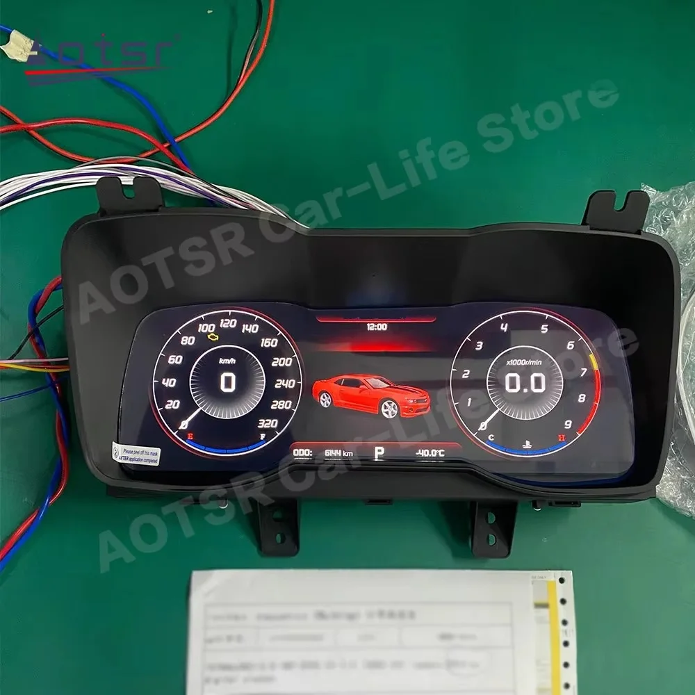 Upgrade Digital Performance Display Dashboard For Chevrolet Camaro 2010 2011 2012-2015 LCD Speed Table Car Virtual Information