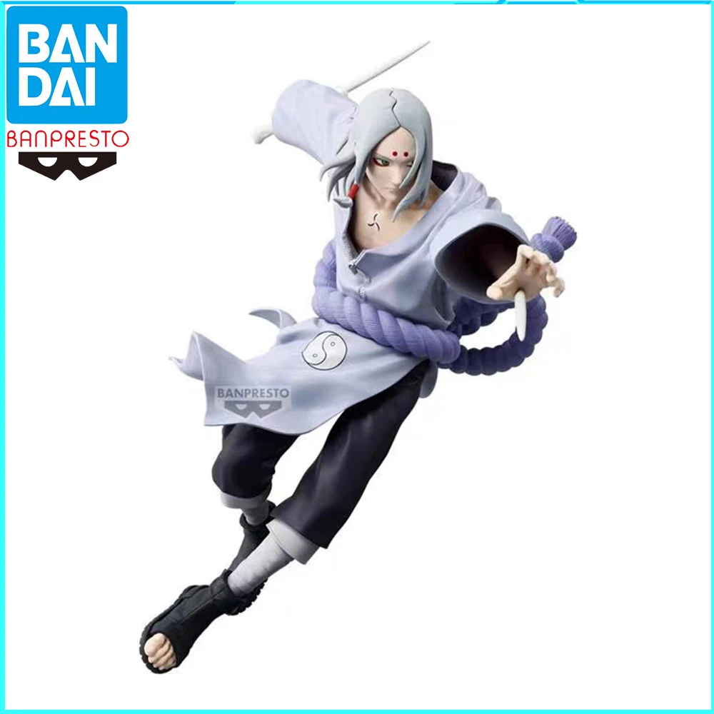 Banpresto Naruto Shippuden VIBRATION STARS Kimimaro Kaguya 18cm PVC Action Figure Collection Model Toy Anime Statue for Fans
