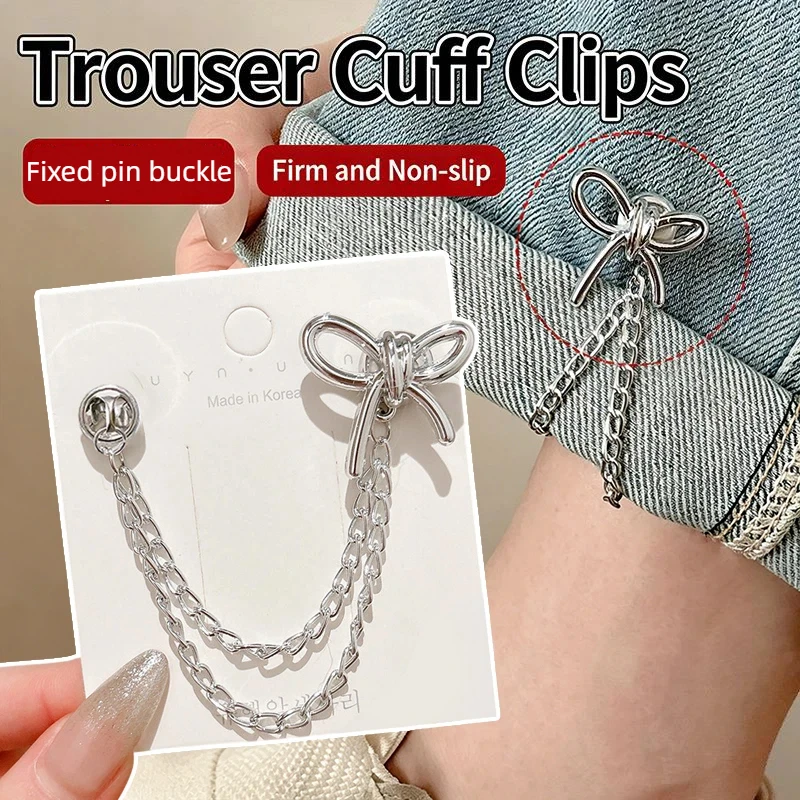 2pcs Magnetic Clothes Clip With Chain and Metal Button Clip Versatile Hanger for Travel Bags Scarves Glove Secure Attachment - view 6