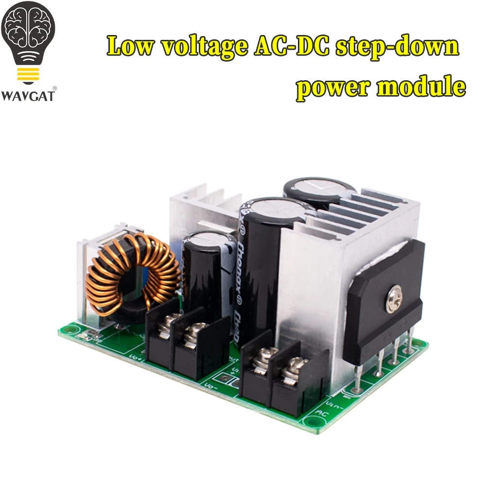 XL4016 AC-DC понижающий преобразователь, регулируемый модуль источника питания DC-DC 6A 3V 3,3 V 5V 12V 24V, регулируемая плата низкого напряжения