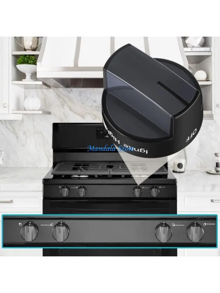 U2JC Replacement Knob For Stove 2Pcs Universals Designs
