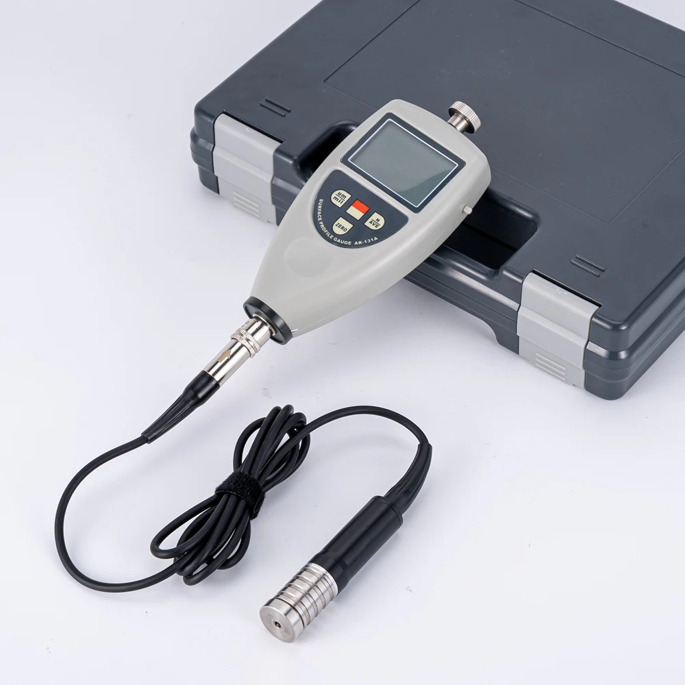 Digital Display Surface Roughness Tester AR-131A+Sandblast Roughness Tester 0~750um Printing and Spraying Roughness Meter