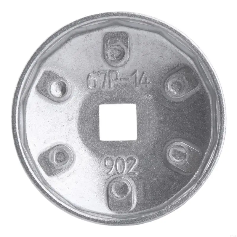 Y55E Durable 67 mm 902 Tipo 14 Flautas Estilo tapa Filto aceite Diabra interior para