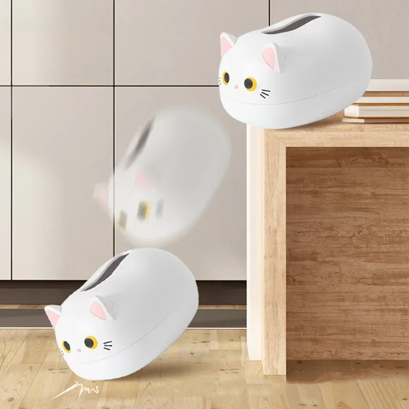 Kawaii Cat Tissue Box Kitchen Napkin Storage Box Wc Paper Container Desktop Toilet Paper Holder Nordic Style Home Decoration