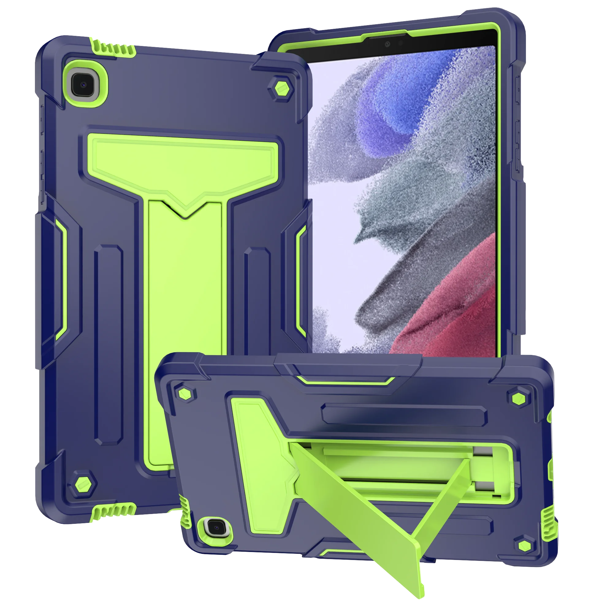 

Case for Samsung Galaxy Tab A7 Lite 8.7 inch SM-T220 SM-T225 Heavy Duty Rugged Full Body Shockproof Protective Tablet Cover