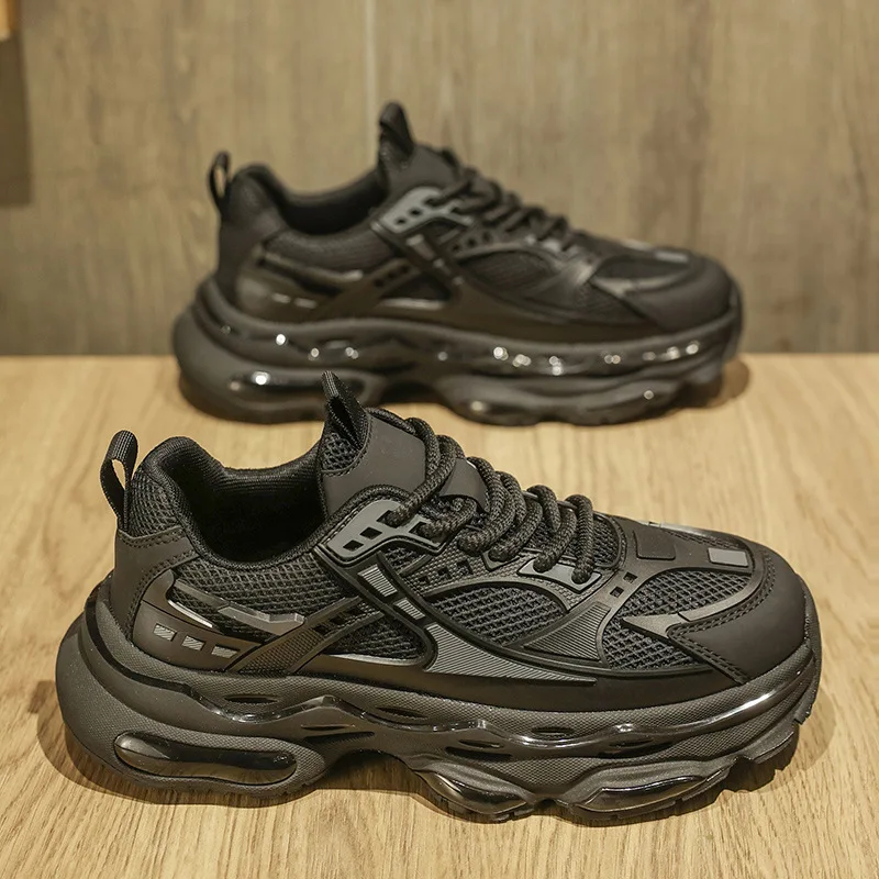 

Men's Shoes Autumn New Casual and Versatile High-enhancing Shoes Trendy Men's Running Non-slip Sports Small White Trendy Shoes